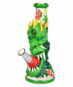 Shop 420 Dragon Glow in Dark Beaker Water Pipe - 10