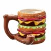Shop Cheeseburger pipe mug from gifts by Fashioncraft® in australian