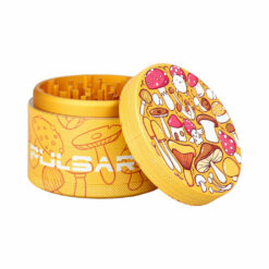 Shop Pulsar Design Series Grinder with Side Art - Fungiside / 4pc / 2.5