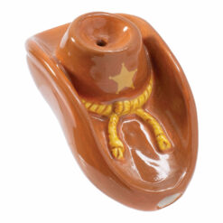 Shop Wacky Bowlz Cowboy Hat Ceramic Pipe - 4