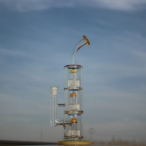Shop 15" Triple Matrix Percolator Glass Water Pipe in australian