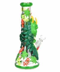 Shop 420 Dragon Glow in Dark Beaker Water Pipe - 10
