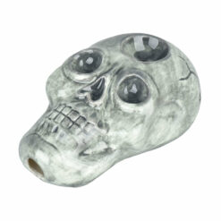 Shop Wacky Bowlz Skull Ceramic Hand Pipe | 3.5