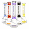 Shop Diamond Glass Stripes Water Pipe-12"/14mmF/Colors Vary in australian