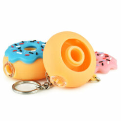 Shop Silicone Donut One Hitter Keychain - 2