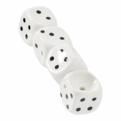 Shop Wacky Bowlz Dice Ceramic Hand Pipe - 3.75