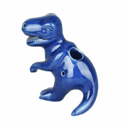 Shop Art Of Smoke Dino Ceramic Pipe w/ Dino Carry Bag - 4.25
