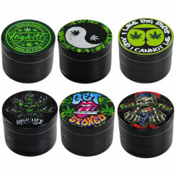 Shop Smokezilla Graphic Metal Grinder - 4pc/2