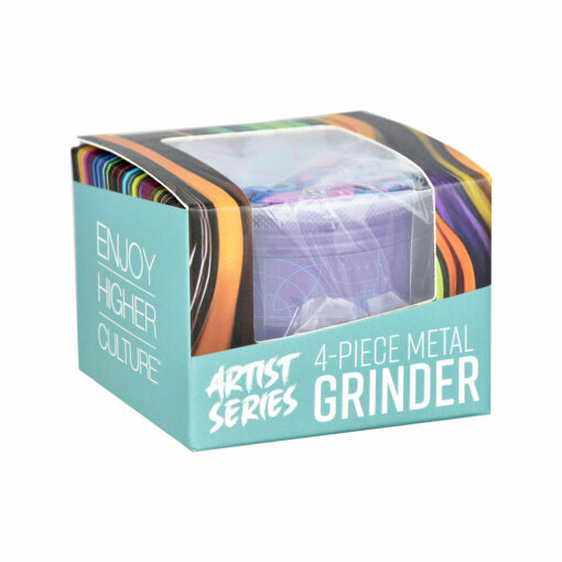 Shop Pulsar Design Series Grinder with Side Art - Candy Floss / 4pc / 2.5" in australian