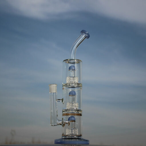 Shop 15" Triple Matrix Percolator Glass Water Pipe in australian