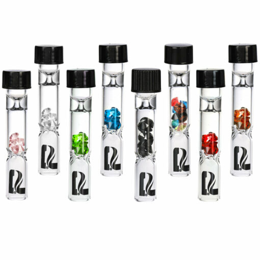 Shop Pulsar Gem Filter Glass Chillum w Lid -2.75"/Asst - 48PC DISP in australian