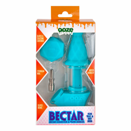 Shop Ooze Bectar Silicone 2 In 1 Bubbler Dab Straw in australian