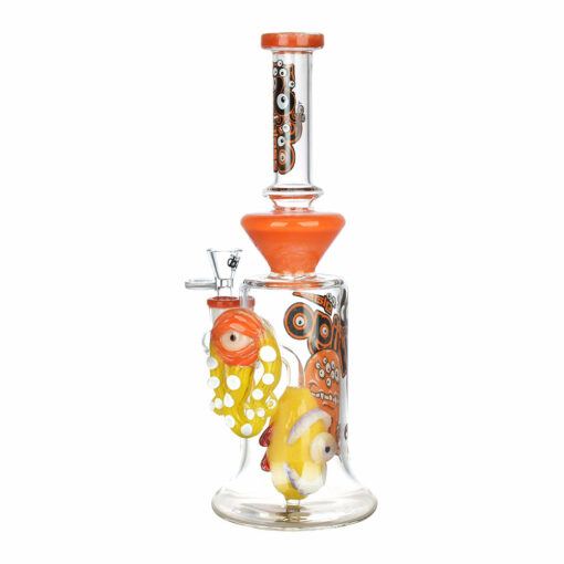 Shop BIIGO Crazy Octopus w/ Eyeball Water Pipe - 12.25" / 14mm F in australian