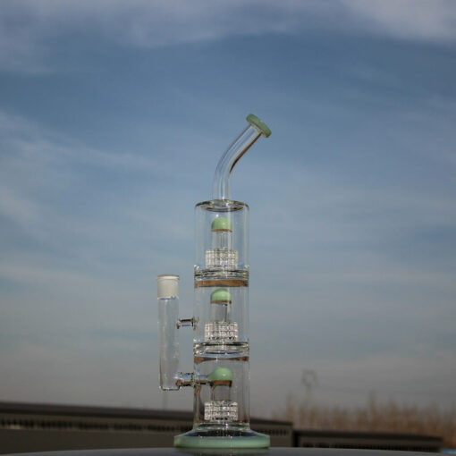 Shop 15" Triple Matrix Percolator Glass Water Pipe in australian