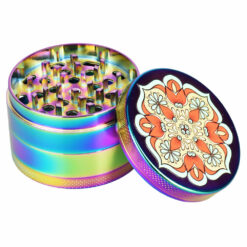 Shop 6PC DISPLAY - Mandala Anodized Grinders - 4pc/2.5