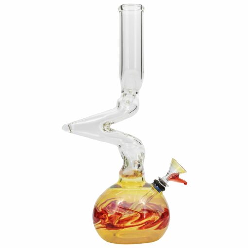 Shop LA Pipes "Switchback" Bubble Base Bong in australian