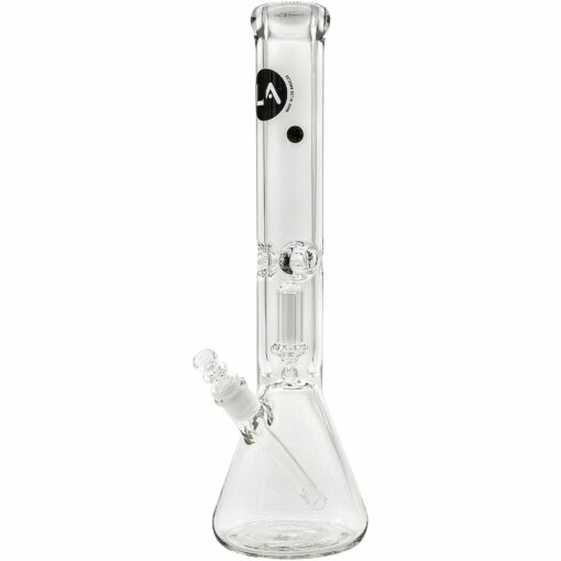 Shop LA Pipes "King Bong" Ultra Heavy 9mm Shower-Head Beaker Bong in australian
