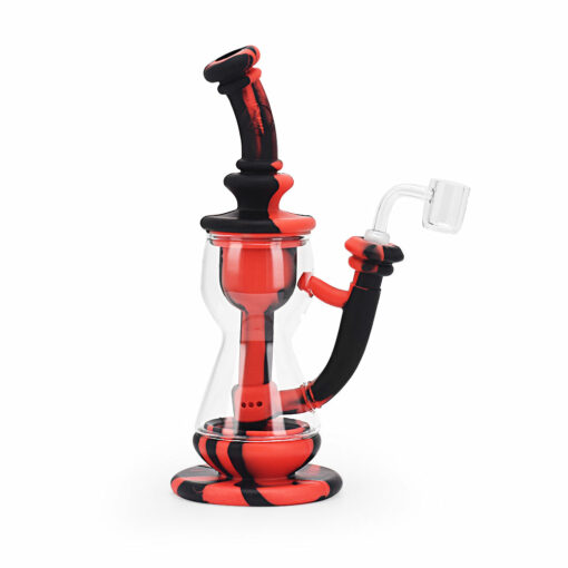 Shop Ritual - 10'' Silicone Deluxe Incycler - Black & Red in australian