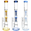 Pulsar Dual Jellyfish Perc Water Pipe - 16.5"/19mm F/Colors Vary