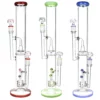 Pulsar Dub Fungi Straight Tube Water Pipe- 17"/14mm F / Colors Vary