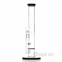 GRAV® Medium, Clear Straight Base w/ Disc Water Pipe